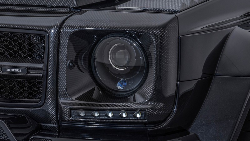 BRABUS Carbon Headlight Surrounds for Mercedes G-Class W463