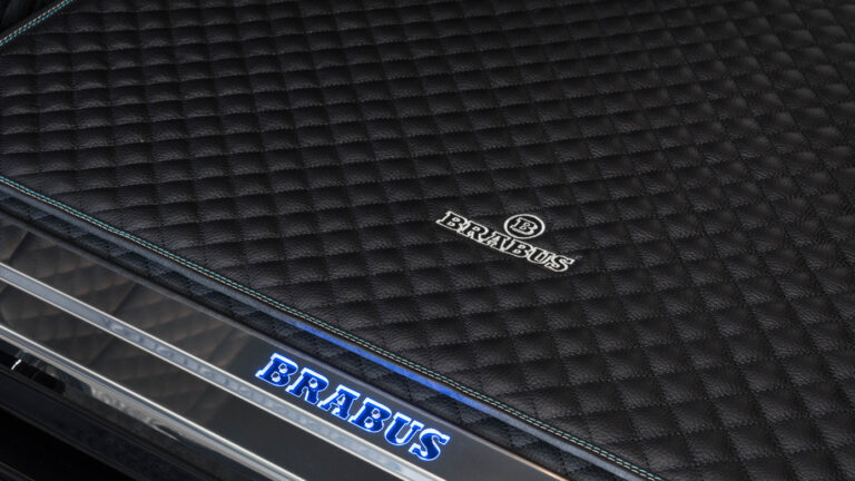 BRABUS Leather Trunk Mat, Quilted for Mercedes G-Class W463
