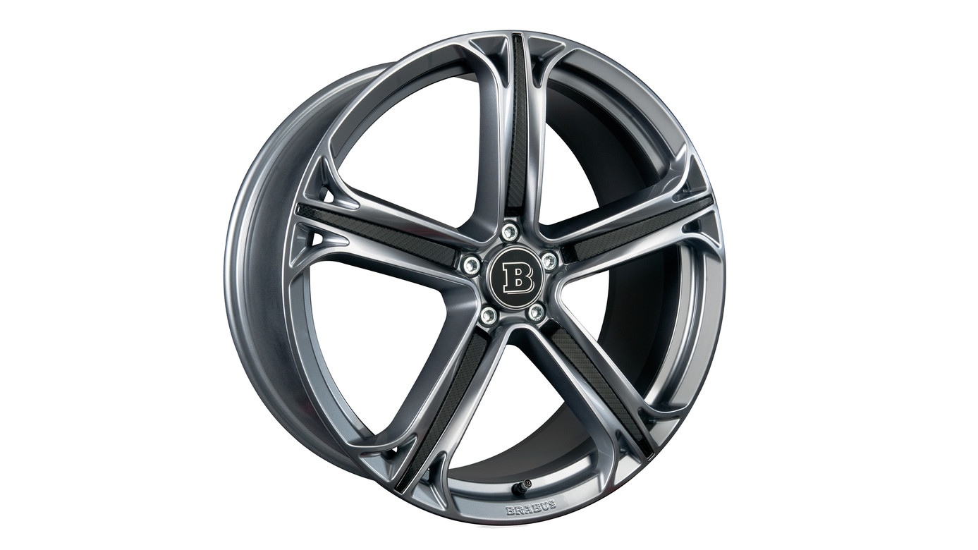 BRABUS 22" Monoblock T "Liquid Anthracite" for Mercedes G-Class W463