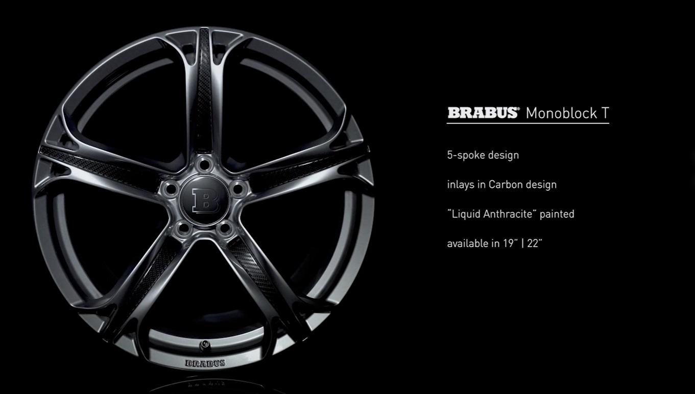 BRABUS 22" Monoblock T "Liquid Anthracite" for Mercedes G-Class W463 - Image 2