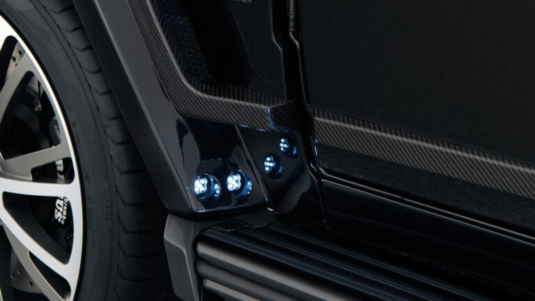 BRABUS Running Board Corners, Illuminated for Mercedes G-Class W463