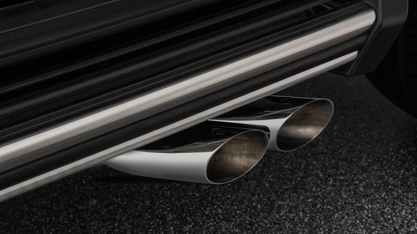 BRABUS Sport Exhaust System with Actively Controlled Flaps for Mercedes G-Class W463