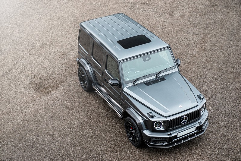 KAHN G63 AMG Exposed Carbon Grille for Mercedes G-Wagon (2018-Present) - Image 6