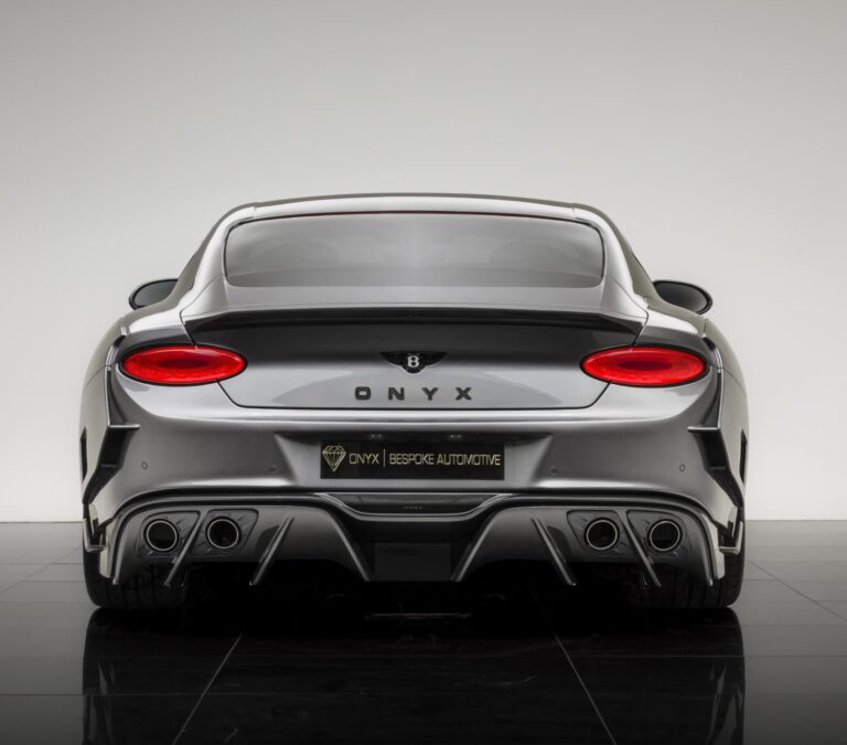 ONYX Badge and Logo Program for GTX-3 Bentley Continental GT