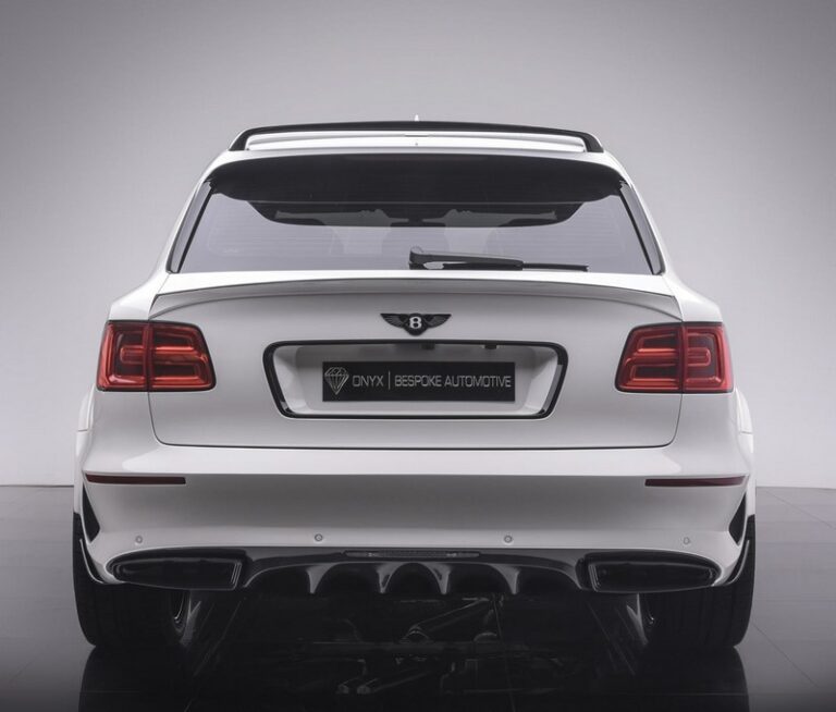 ONYX Carbon TS Sport Rear Diffuser for 2017 Bentley GTX 4x4