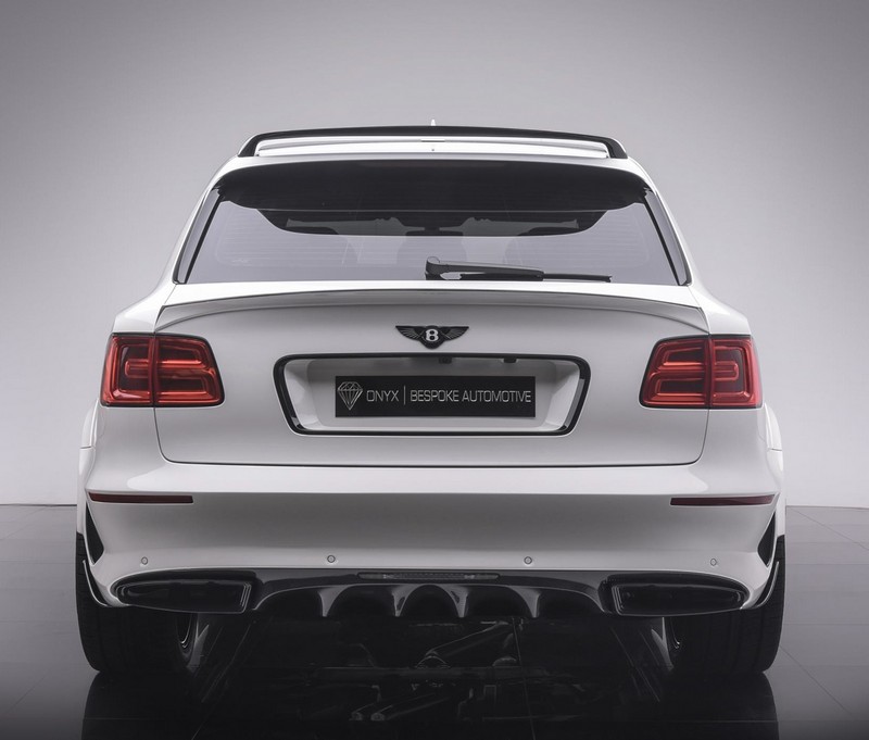 ONYX Carbon TS Sport Rear Diffuser for 2017 Bentley GTX 4x4