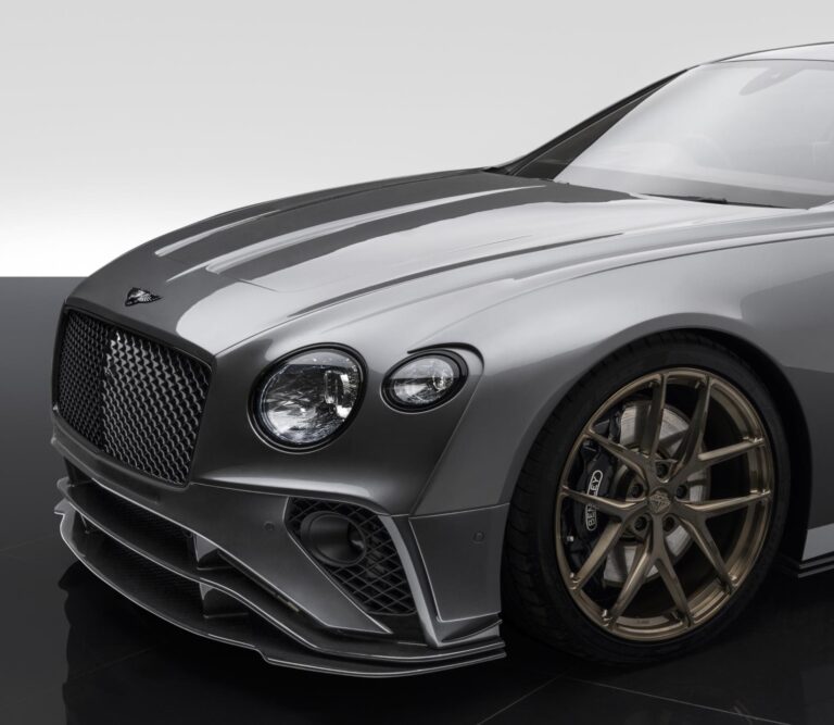 ONYX Carbon Twin Blade Visible Front Lip Incl. Drl's for 2020 GTX-3 Bentley Continental GT