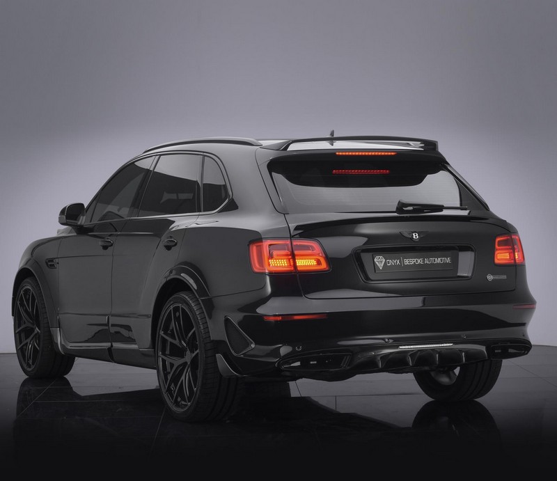 ONYX Door Lower Carbon Sill Panel Sculpt Package for 2017 Bentley GTX 4x4