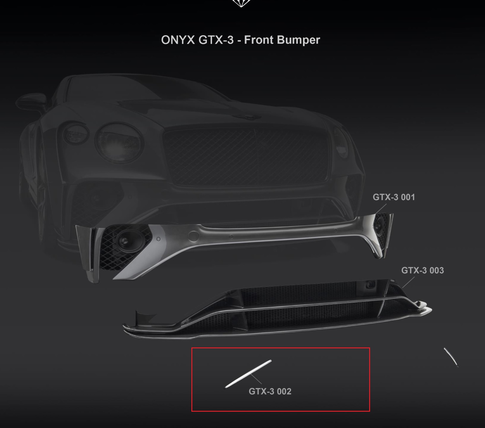ONYX Front Drl's for 2020 GTX-3 Bentley Continental GT - Image 2