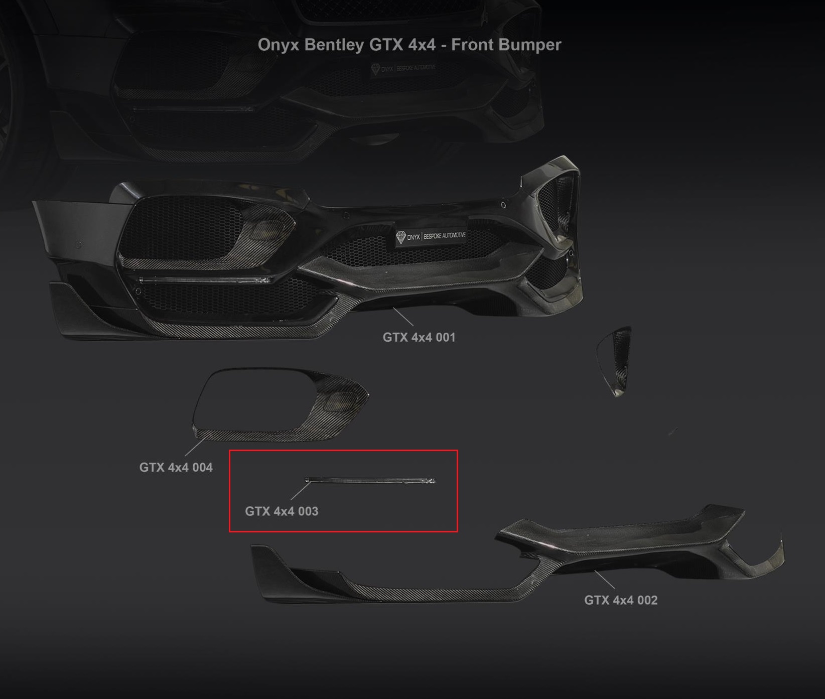 ONYX Front Led's for 2017 Bentley GTX 4x4 - Image 2