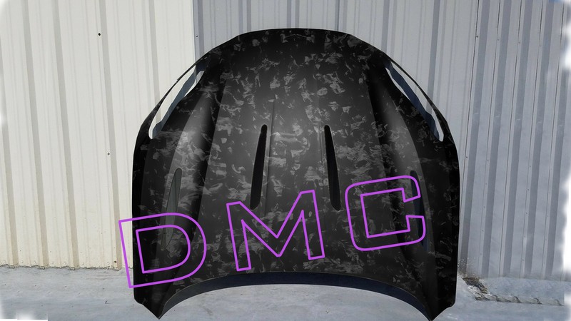 DMC Aston Martin DB11 Forged Carbon Fiber Front Hood Bonnet Replacement for the OEM DB 11 Coupe & Volante Spider - Image 2