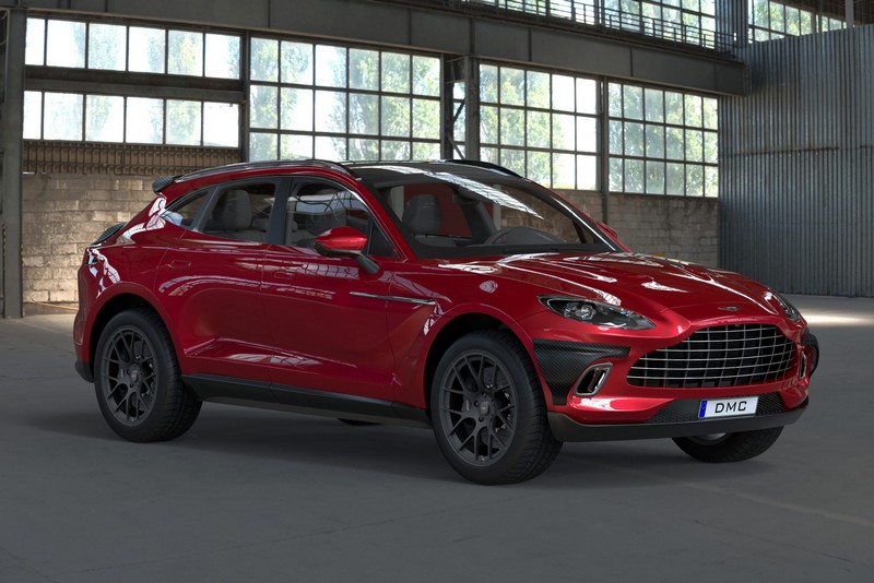 DMC Aston Martin DBX Forged Carbon Fiber Fender Extensions Wide Body Kit fit the OEM SUV & Q 007 DBX - Image 3