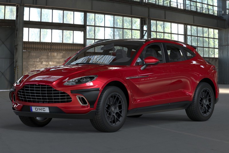 DMC Aston Martin DBX Forged Carbon Fiber Fender Extensions Wide Body Kit fit the OEM SUV & Q 007 DBX - Image 2