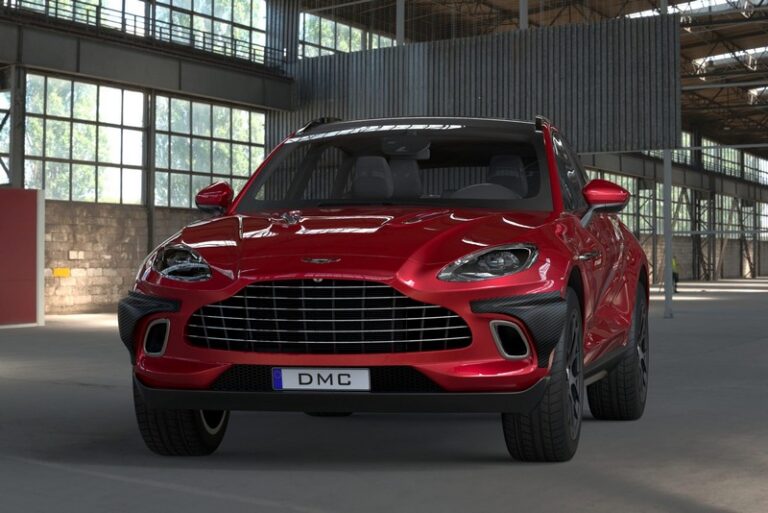 DMC Aston Martin DBX Forged Carbon Fiber Fender Extensions Wide Body Kit fit the OEM SUV & Q 007 DBX