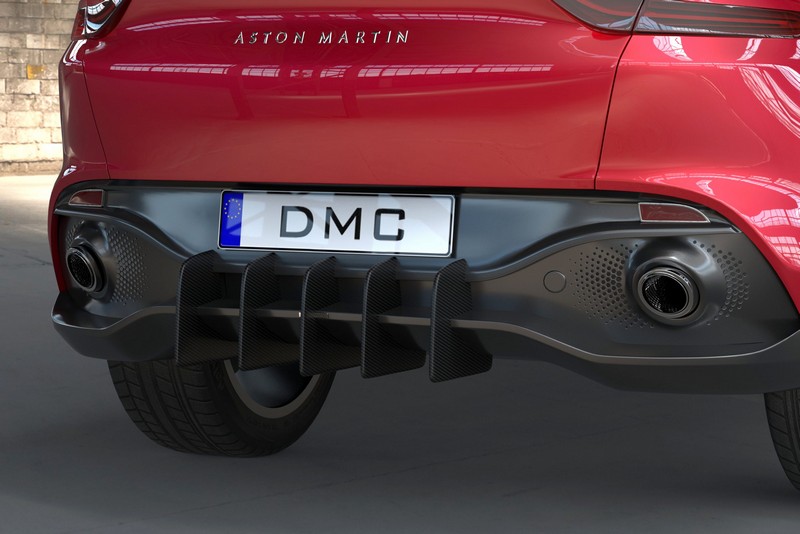 DMC Aston Martin DBX - Forged Carbon Fiber Rear Diffuser Fins - fit the OEM SUV & Q 007 DBX - Image 5