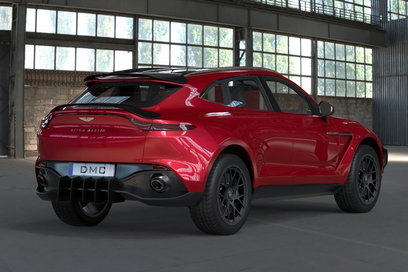 DMC Aston Martin DBX - Forged Carbon Fiber Rear Diffuser Fins - fit the OEM SUV & Q 007 DBX - Image 3