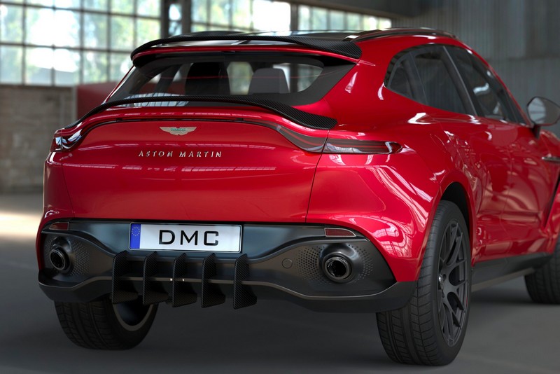DMC Aston Martin DBX - Forged Carbon Fiber Rear Diffuser Fins - fit the OEM SUV & Q 007 DBX - Image 2