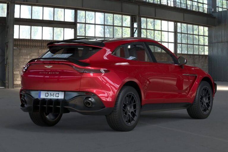 DMC Aston Martin DBX - Forged Carbon Fiber Rear Wing - Trunk Spoiler fits the OEM SUV & Q DBX
