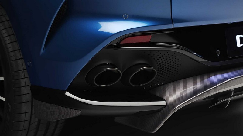 DMC Aston Martin DBX - Forged Carbon Fiber Zentral Rear Diffuser 707 fit the OEM SUV & Q & DBX707 - Image 2