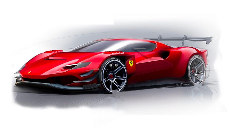 DMC Ferrari 296 GT3 Carbon Fiber Aero Kit - Rear Wing Spoiler fits the OEM 296 GTB Body Coupe, Spider & Assetto Fiorano - Image 2