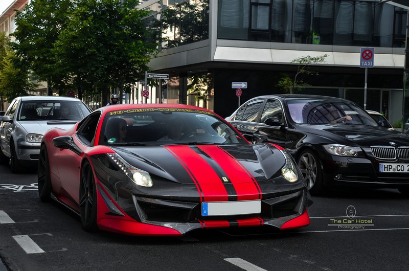 DMC Ferrari 458 Estremo - Forged Carbon Fiber Front Bumper fits the OEM Body Italia - Coupe & Spider Limited Edition - Image 9