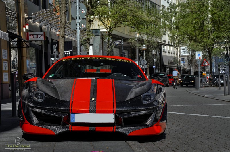 DMC Ferrari 458 Estremo - Forged Carbon Fiber Front Bumper fits the OEM Body Italia - Coupe & Spider Limited Edition - Image 5