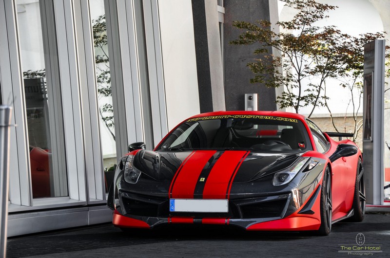 DMC Ferrari 458 Estremo - Forged Carbon Fiber Front Bumper fits the OEM Body Italia - Coupe & Spider Limited Edition - Image 3