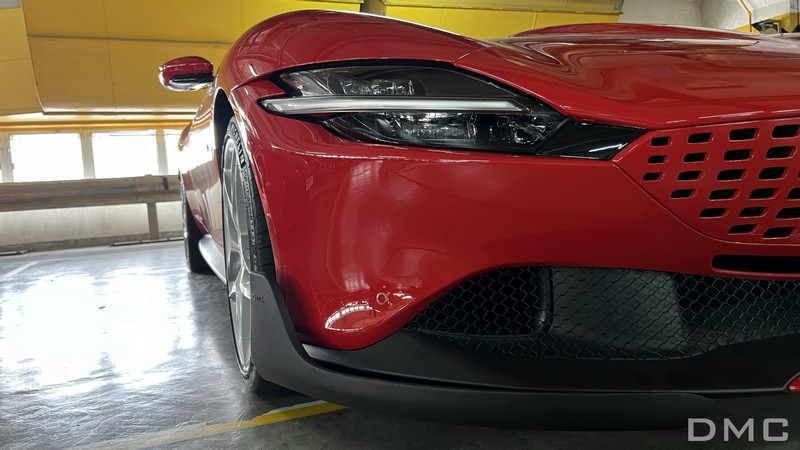 DMC Ferrari Roma Forged Carbon Fiber Front Lip Splitter (DMC Aero Kit) Fits the OEM Roma Coupe Body - Image 7