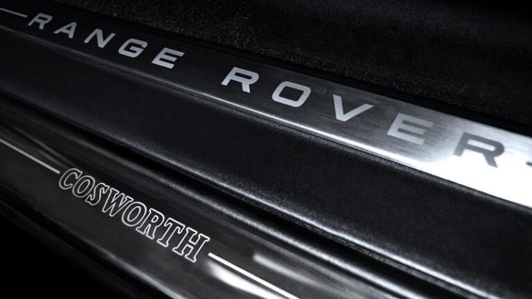 KAHN Cosworth Door Entry Sill Plates for Range Rover Sport (2005-2013)