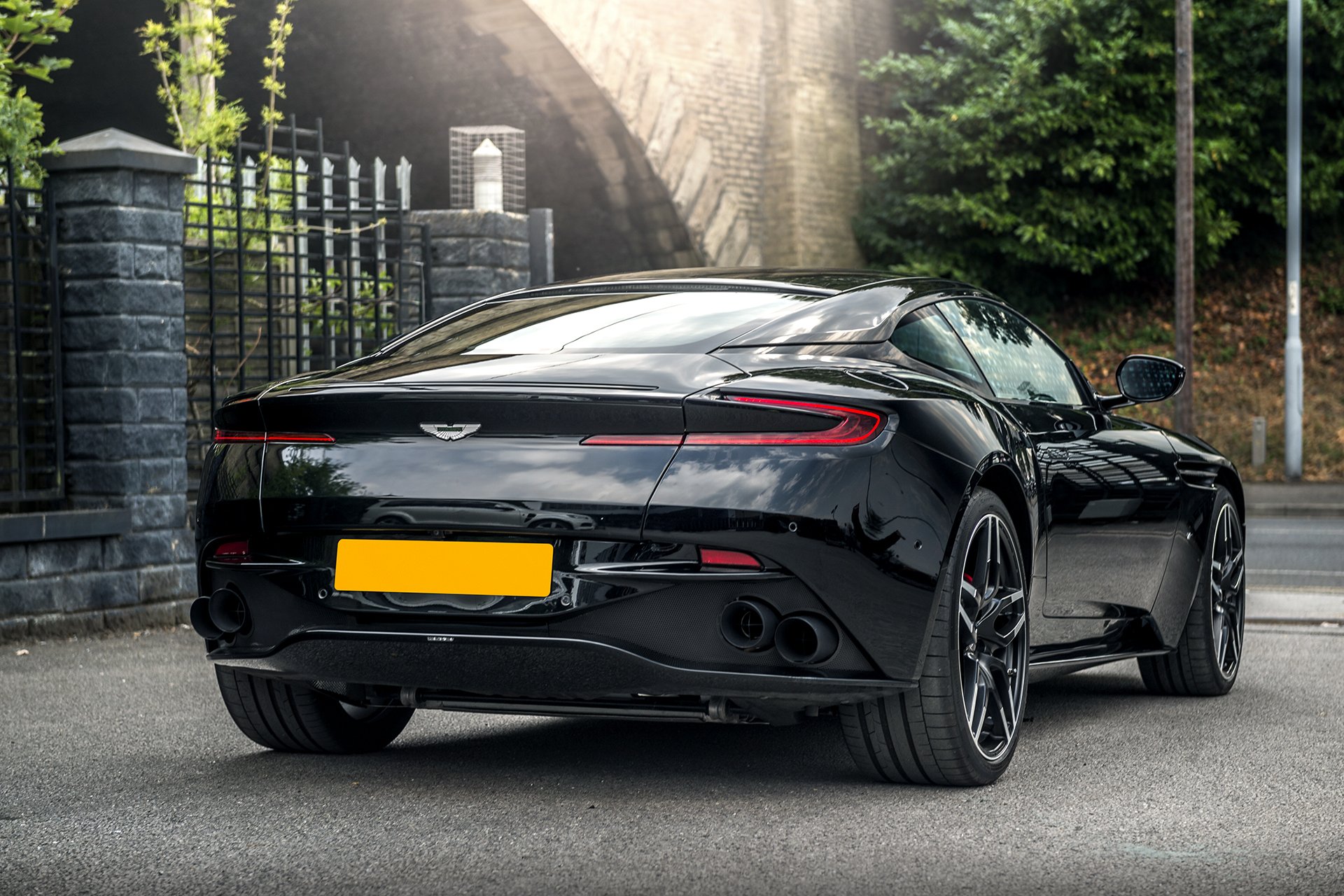 KAHN Cross Hair Quad Exhaust for Aston Martin DB11 (2016-Present) - Image 2