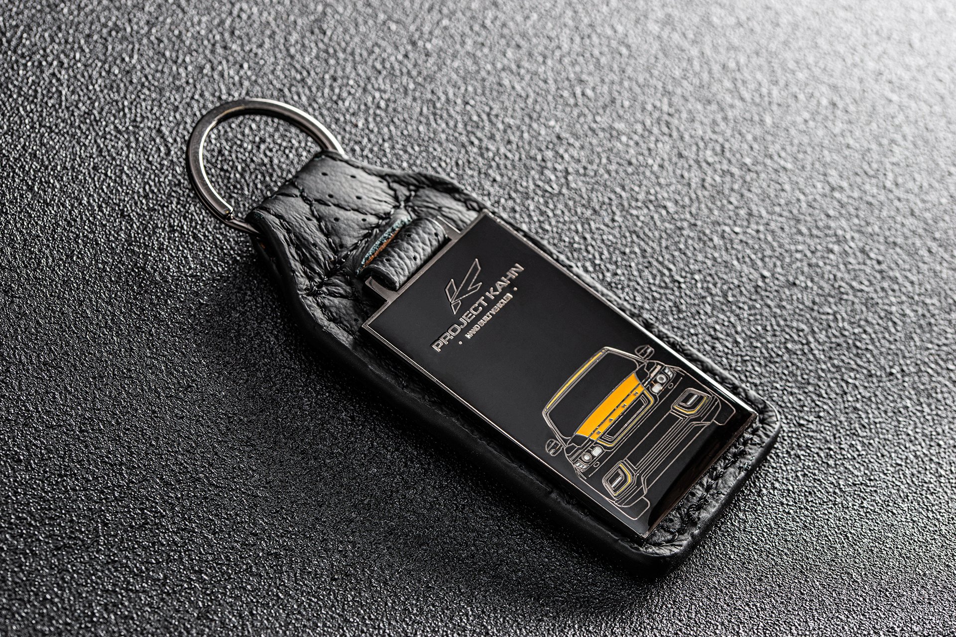KAHN Enamel Key Ring for Range Rover Evoque
