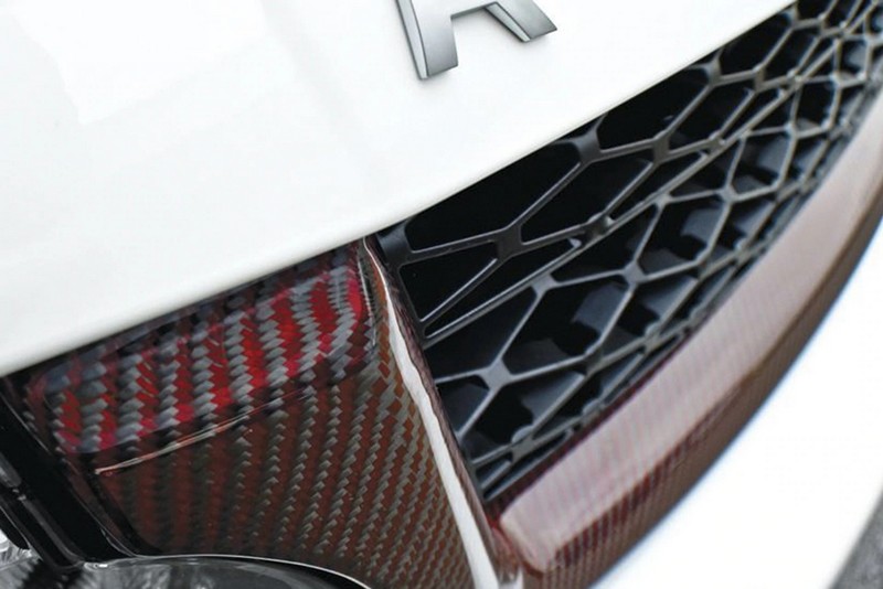 KAHN Exposed Carbon Front Grille Surround for Range Rover Sport (2005-2013)