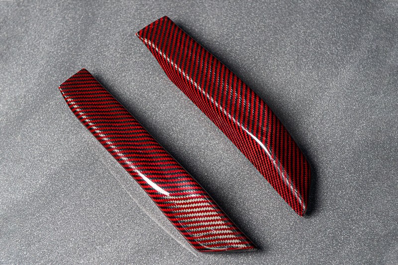 KAHN Exposed Carbon Side Vent Inserts for Range Rover Sport (2005-2013)