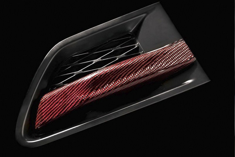 KAHN Exposed Carbon Side Vent Inserts for Range Rover Sport (2005-2013) - Image 4