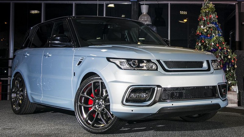 KAHN Le Front Foglight Carbon Overlay for Range Rover Sport (2013-2018) - Image 2