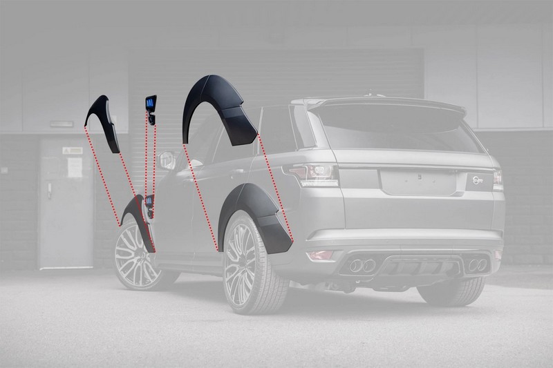 KAHN Pace Car Tailored Conversion for Range Rover Sport SVR (2015-2018) - Image 3