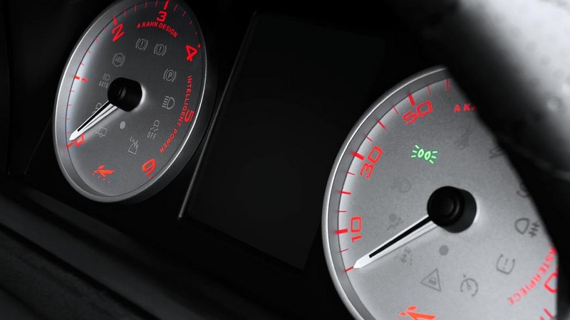 KAHN Speedo Dials (Silver) for Range Rover Sport (2005-2013)
