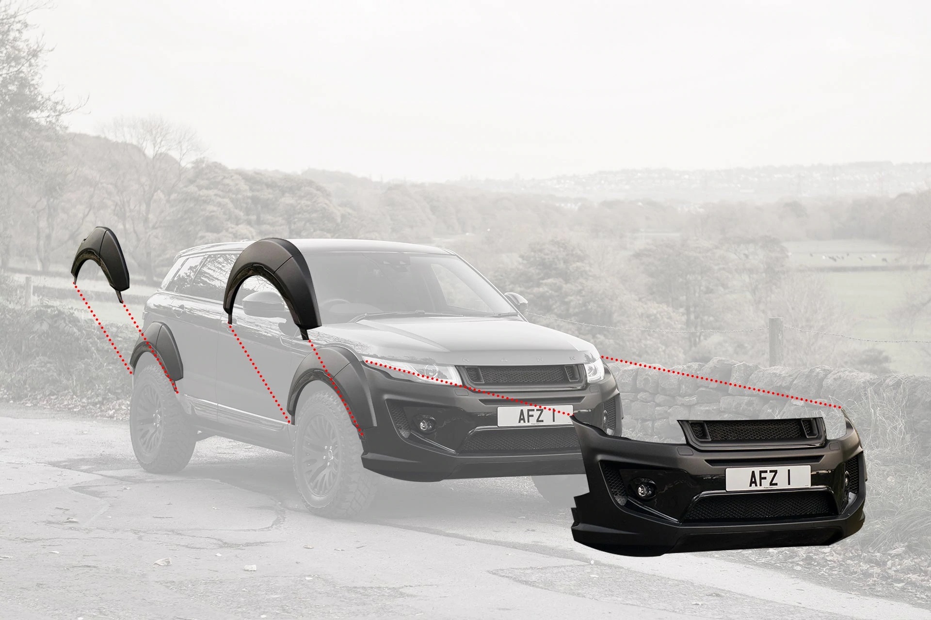 KAHN X-Lander Tailored Conversion for Range Rover Evoque (2011-2018) - Image 2