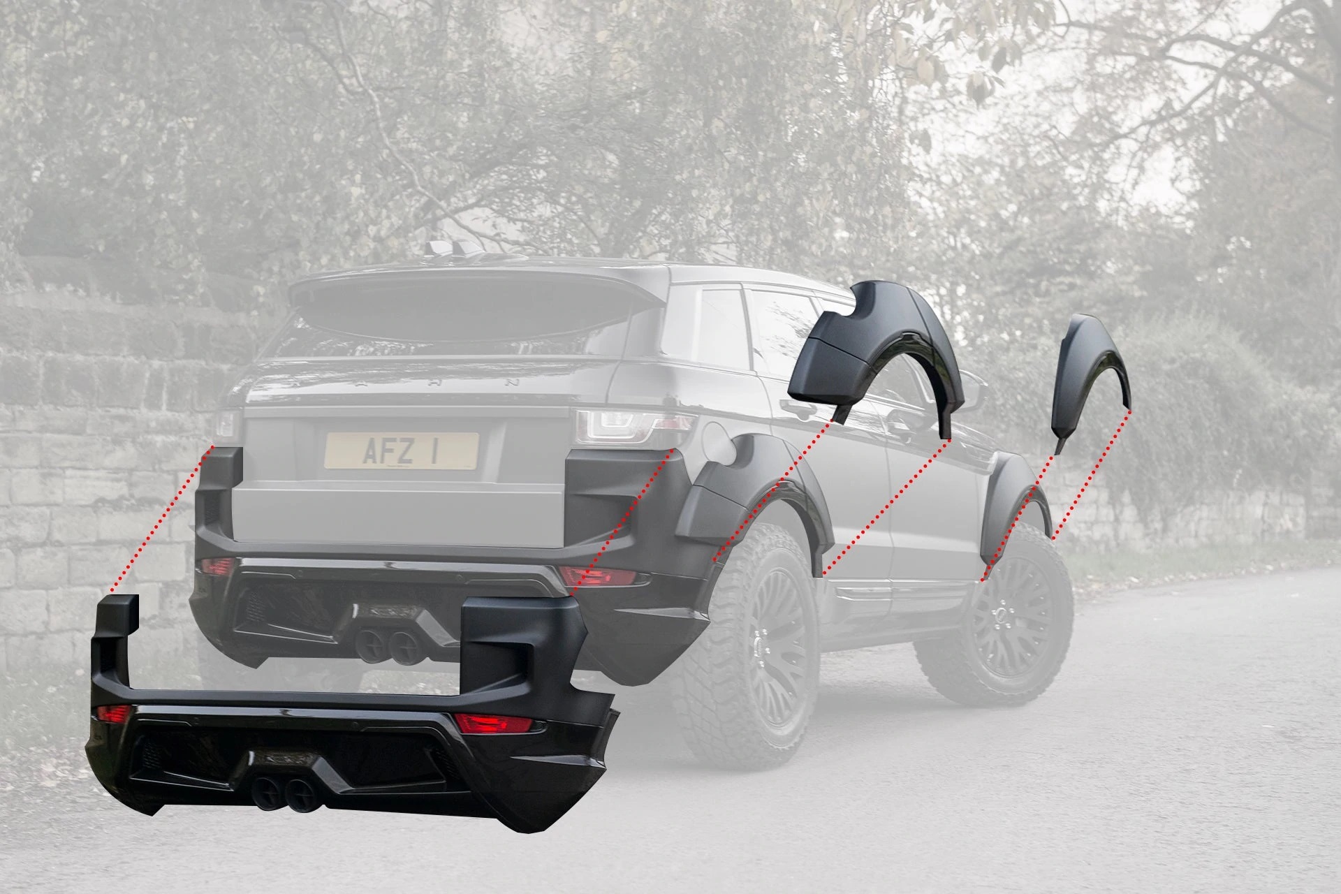 KAHN X-Lander Tailored Conversion for Range Rover Evoque (2011-2018) - Image 3