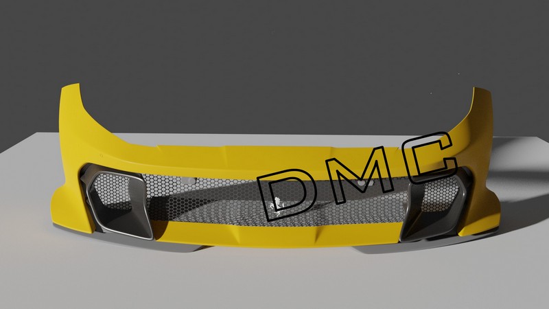 DMC Ferrari 812 Competizione Forged Carbon Fiber Front Bumper fits the OEM SF Superfast Coupe & GTS Spider - Image 4