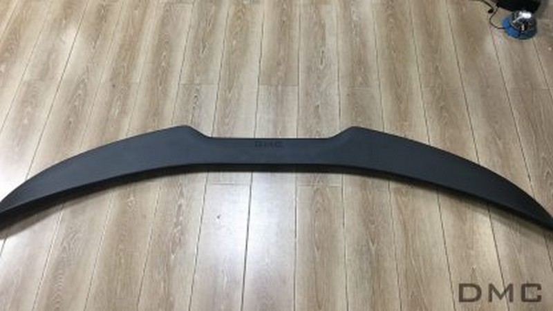 DMC Ferrari F8 Tributo Forged Carbon Rear Wing Trunk Spoiler Lip fits on the OEM Deck Lid - Image 9