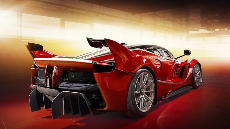 DMC Ferrari LaFerrari Forged Carbon Fiber Rear Bumper Diffuser - FXX K or EVO style, fits the OEM Coupe & Aperta