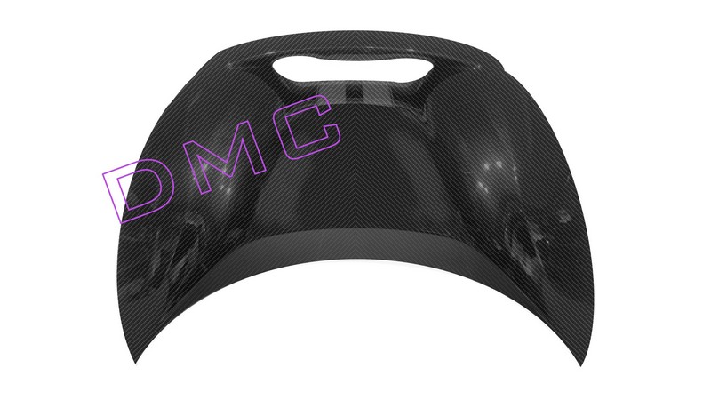 DMC Ferrari Pista Forged Carbon Fiber Front Hood Bonnet fits the OEM Body Coupe & Spider 488 GTB as a Facelift Conversion Kit - Image 4