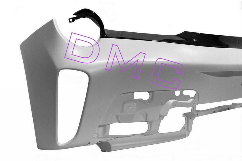 DMC Ferrari Pista Forged Carbon Fiber Rear Bumper & Diffuser fits the OEM Body Coupe & Spider 488 GTB as a Facelift Conversion Kit - Image 3