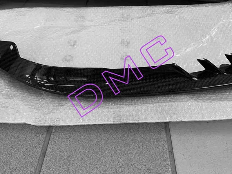 DMC Ferrari SF90 Stradale Forged Carbon Fiber Front Lip Spoiler Splitters fit the OEM Coupe & Spider & Assetto Fiorano - Image 3