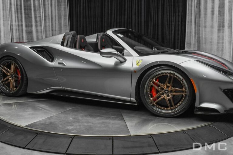 DMC Ferrari SF90 Stradale Forged Carbon Fiber Side Skirts fits the OEM Coupe & Spider & Assetto Fiorano