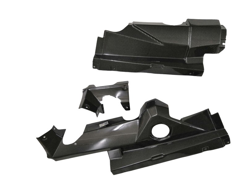 DMC Lamborghini Aventador Carbon Fiber Engine Room Panels, Replace the OEM LP700 LP720 LP740 and LP750 Cover Trims of the Coupe & Spyder - Image 4