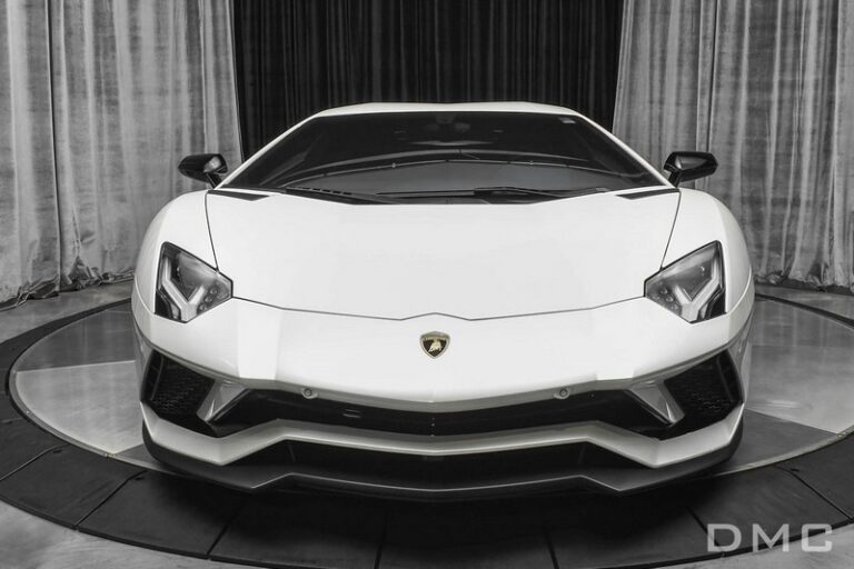 DMC Lamborghini Aventador LP740: Forged Carbon Fiber Front Bumper : S Style fits OEM Body Coupe & Roadster LP700 LP720 and LP780