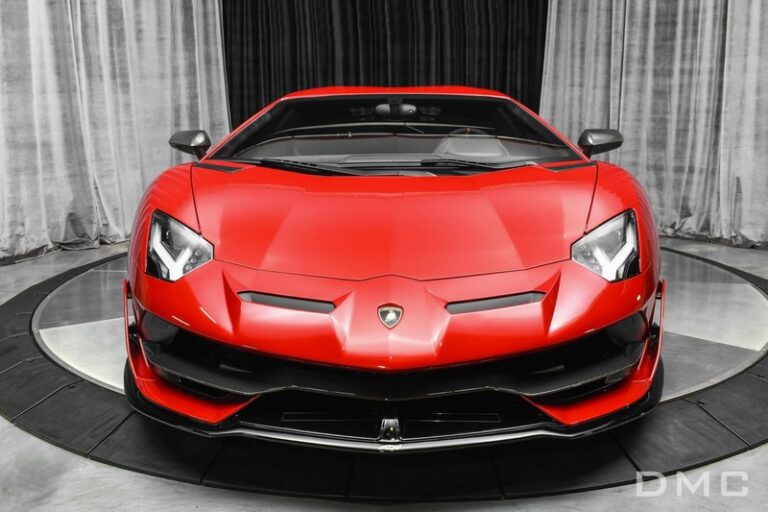 DMC Lamborghini Aventador LP770: Forged Carbon Fiber Front Bumper : SVJ Style fits OEM Body Coupe & Roadster LP700 LP720 and LP740