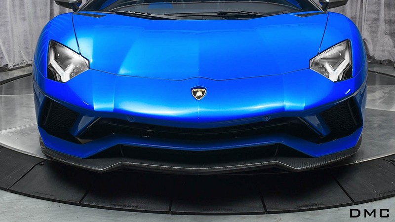 DMC Lamborghini Aventador S Forged Carbon Fiber Front Lip Splitter fits the OEM LP740 Coupe & Spider - Image 3